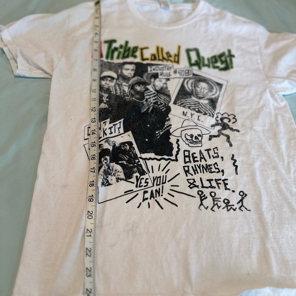A Tribe Called Quest - Beats Rhymes and Life Y2K Tee. Hip Hop. Q-tip. Phife Dawg - Picture 4 of 12
